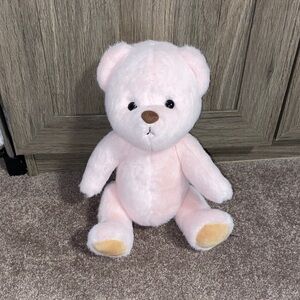 Adorable Pink Teddy Bear Plush Toy